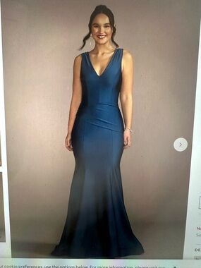 Sleeveless Deep Teal V-Neck Maxi Dress